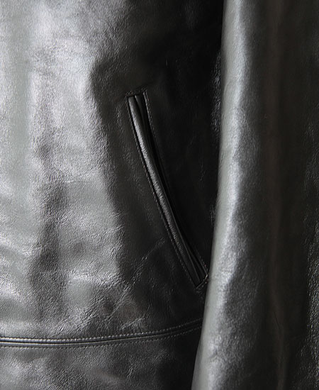 COLIMBO コリンボ HD CATTLE DRIVE LEATHER JACKET (BLACK)