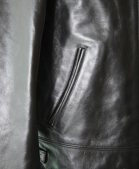 COLIMBO コリンボ HD CATTLE DRIVE LEATHER JACKET (BLACK)