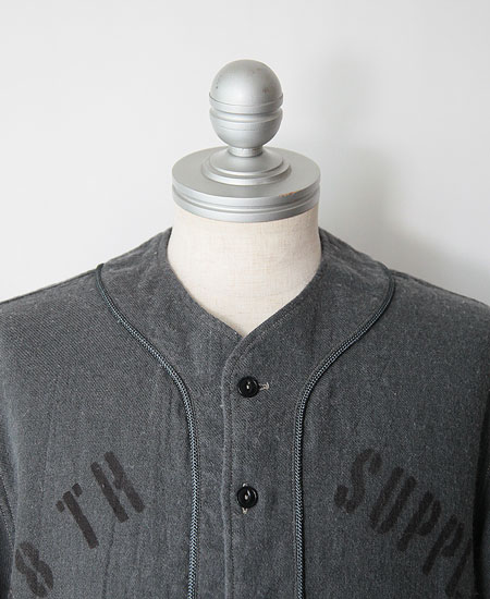 COLIMBO  DOOLITTLE BASEBALL SHIRT CUSTOM (DEEP GRAY)