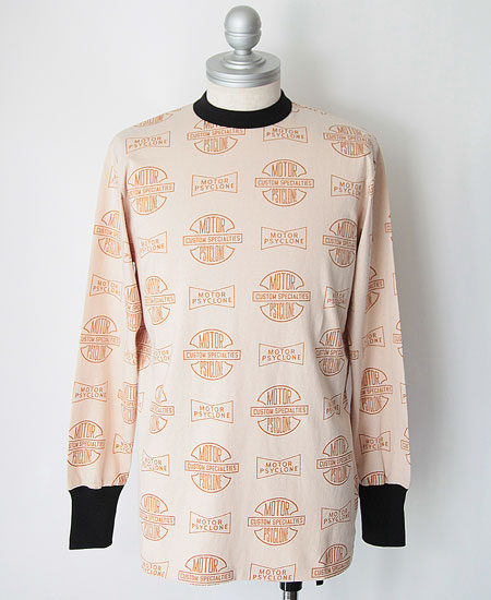 FREEWHEELERS フリーホイーラーズ MOTOR PSYCLONE ALL OVER PRINT L/S