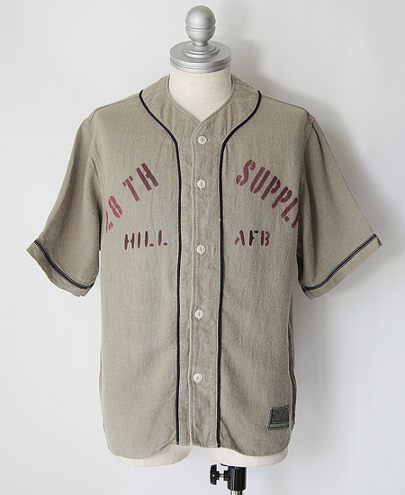 コリンボ　ベースボールシャツ　ベージュ COLIMBO コリンボ DOOLITTLE BASEBALL SHIRT CUSTOM (SAND BEIGE)