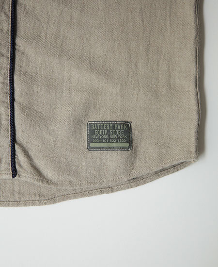 COLIMBO ������ DOOLITTLE BASEBALL SHIRT CUSTOM (SAND BEIGE)