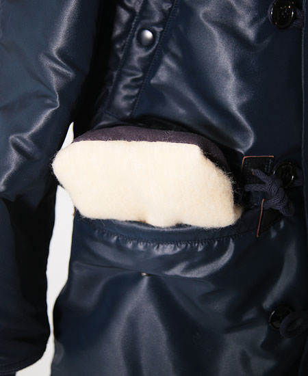 COLIMBO   C.H.MASLAND TYPE SNORKEL PARKA - N-3A TYPE - (AIR FORCE BLUE)