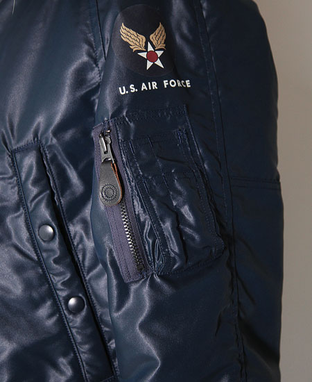 COLIMBO   C.H.MASLAND TYPE SNORKEL PARKA - N-3A TYPE - (AIR FORCE BLUE)