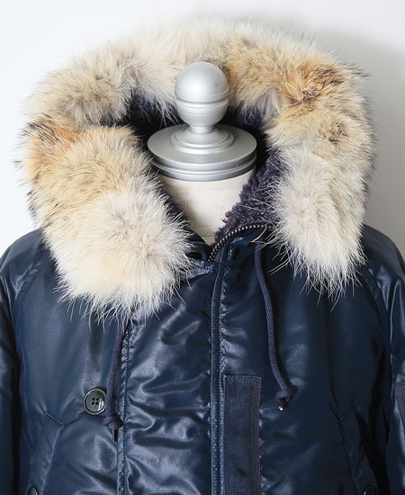 COLIMBO   C.H.MASLAND TYPE SNORKEL PARKA - N-3A TYPE - (AIR FORCE BLUE)