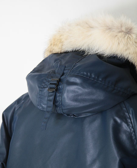 COLIMBO   C.H.MASLAND TYPE SNORKEL PARKA - N-3A TYPE - (AIR FORCE BLUE)