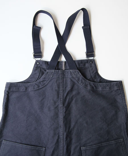COLIMBO コリンボ OLD MIDSHIPMEN'S BIB OVERALL (NAVY)