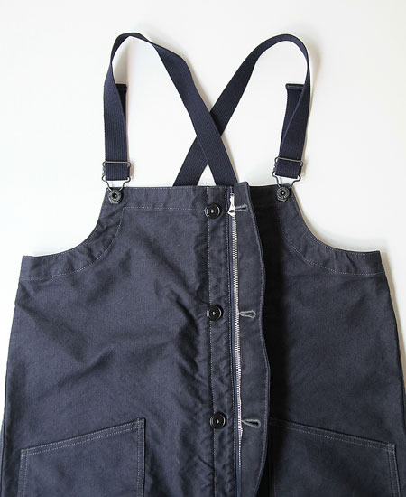 COLIMBO コリンボ OLD MIDSHIPMEN'S BIB OVERALL (NAVY)