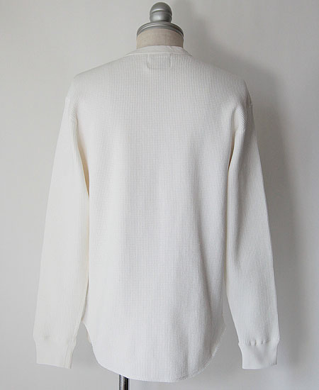 SECRET WORDS ��������å� ��� LONG SLEEVE WAFFLE THERMAL (WHITE)