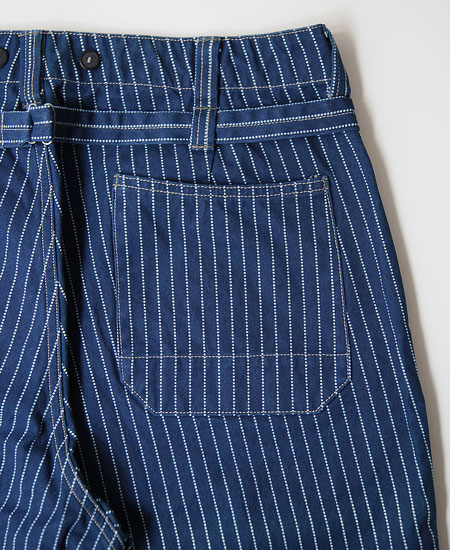 COLIMBO コリンボ ORIGINAL WESTSIDE WORK PANTS (WABASH STRIPE)
