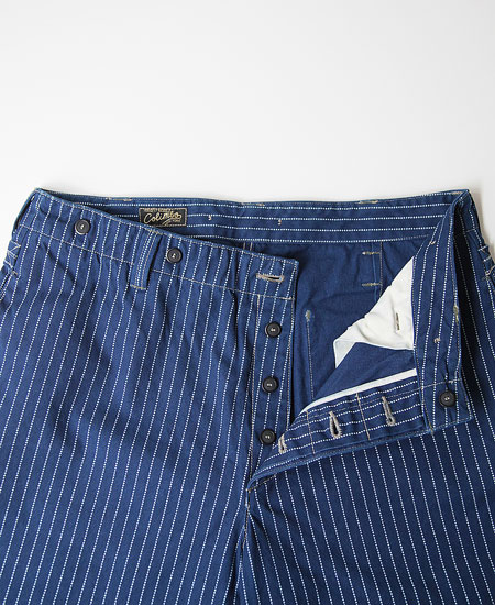COLIMBO コリンボ ORIGINAL WESTSIDE WORK PANTS (WABASH STRIPE)