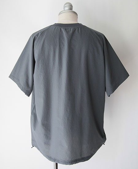 NANGA ʥ AIR CLOTH COMFY TEE (GRAY)