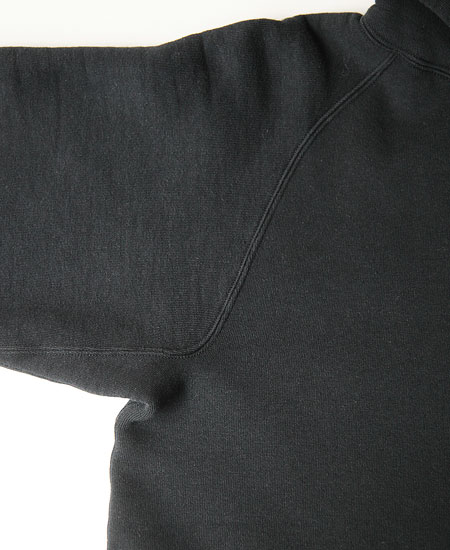 COLIMBO コリンボ LETTERMAN FULL ZIP SWEAT PARKA (S.BLACK)