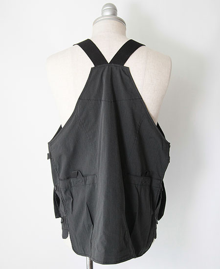 NANGA ナンガ TAKIBI RIPSTOP FIELD VEST (BLACK) 2023入荷モデル