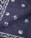 COLIMBO  BUZZARD'S ROOSTER BANDANA (NAVY)