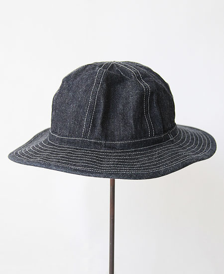 COLIMBO ������  DOUGHBOY HAT - PLAIN - (INDIGO DENIM)
