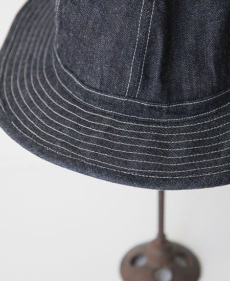 COLIMBO ������  DOUGHBOY HAT - PLAIN - (INDIGO DENIM)