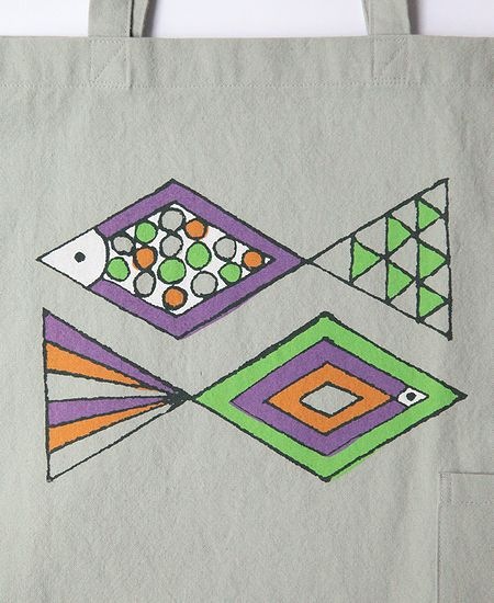 mina perhonen ミナペルホネン pesce ペッシェ レッスンバッグ （Kids）