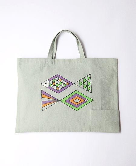mina perhonen ミナペルホネン pesce ペッシェ レッスンバッグ （Kids）