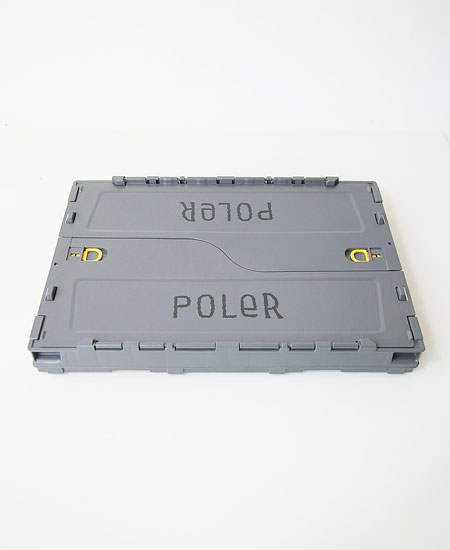 ں١POLER ݡ顼 FOLDING CONTAINER (GRAY)