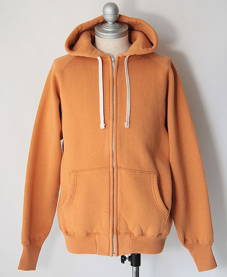 COLIMBO ������ LETTERMAN FULL ZIP SWEAT PARKA (SUNSET ORANGE)