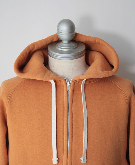 COLIMBO ������ LETTERMAN FULL ZIP SWEAT PARKA (SUNSET ORANGE)