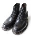WHEELROBE  5" SPRIT MOC TOE BOOTS ץå å ȥ ֡ (BLACK)