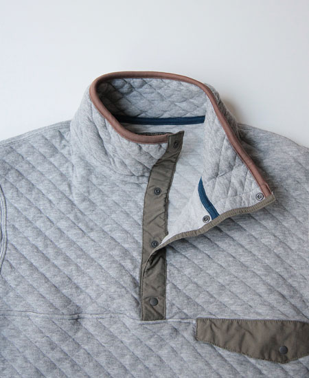 COLIMBO/コリンボ GREAT PLAINS QUILTED TEE　中古 COLIMBO コリンボ GREAT PLAINS QUILTED TEE L/S (GRAY)