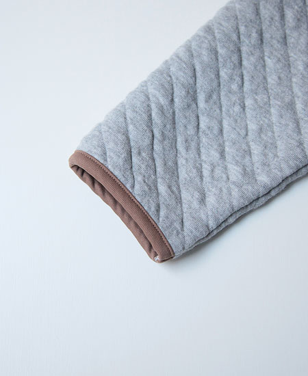 COLIMBO コリンボ GREAT PLAINS QUILTED TEE L/S (GRAY)