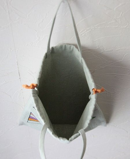 mina perhonen ミナペルホネン pesce ペッシェ 巾着バッグ（小） （Kids）