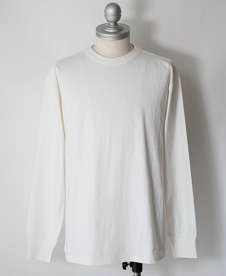 COLIMBO コリンボ ROUGHLOCK TX-KNITTING LONG-TEE (IVORY WHITE)