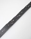 ڼVINTAGE STYLE LEATHER STUDS BELT - MEDICINEMAN'S EYE & ARROW - (BLACK)