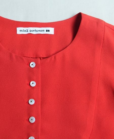 ミナペルホネン mina perhonen haze ヘイズ ブラウス