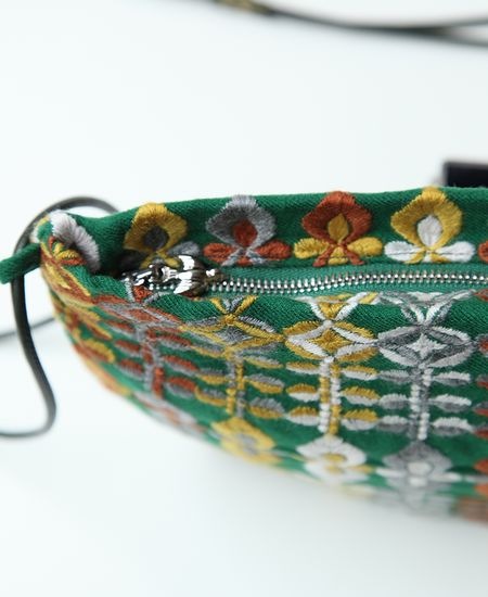 ミナペルホネン mina perhonen coupe bag petal flame クッペバッグ