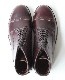 WHEELROBE ������������� 5" CAP TOE LACE UP BOOTS ����å� �ȥ� �졼�� ���å� �֡��� (BURGUNDY)
