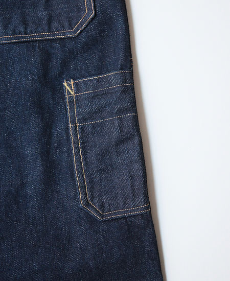 FREEWHEELERS フリーホイーラーズ LONGSHOREMAN OVERALLS (14oz INDIGO