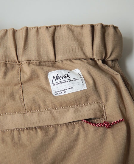 NANGA ナンガ TAKIBI RIPSTOP FIELD SHORTS (BEIGE) 2023入荷モデル