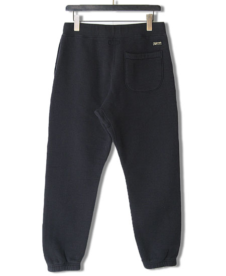 COLIMBO ������ H&J HEAVY WEIGHT SWEAT PANTS " NAVAL ACADEMY " (S.BLACK)