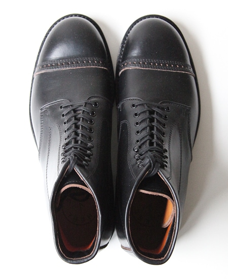 WHEELROBE  5" CAP TOE LACE UP BOOTS å ȥ 졼 å ֡ (BLACK)