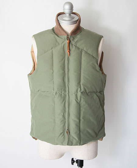 COLIMBO ������ " TEMPCO " SIGNATURE DOWN VEST 60/40 (MINT GREEN)