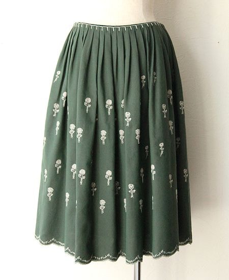 mina perhonen ミナペルホネン etude エチュード スカート