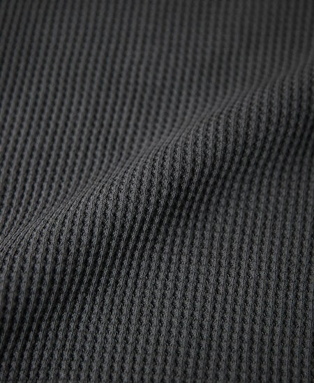 SECRET WORDS ��������å� ��� LONG SLEEVE WAFFLE THERMAL (AGED BLACK)