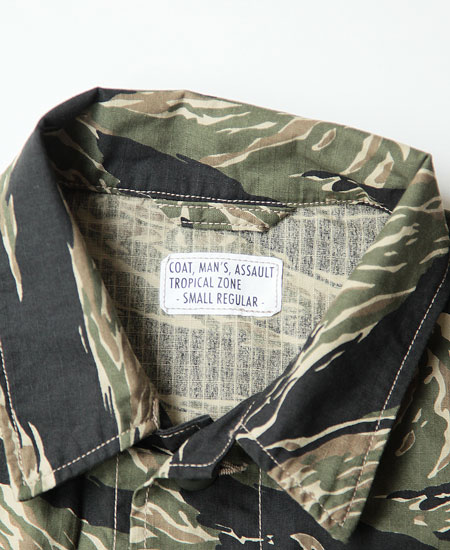 別注】COLIMBO コリンボ SOUTHERNMOST BUSH JACKET (Tiger Camo)