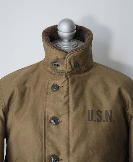 ��������COLIMBO ������ ORIGINAL OBSERVER JACKET " USN " PRINTED - N-1 WW2 MODEL -