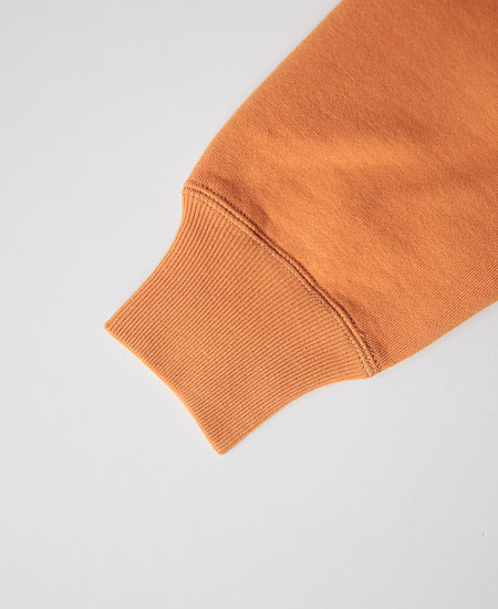 COLIMBO ������ SNOWFLAKE ZIP SWEAT (SUNSET ORANGE)