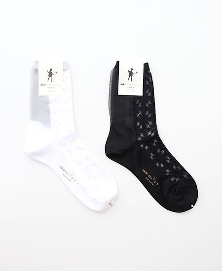 mintdesignsߥȥǥ STAR FLOWER SOCKS