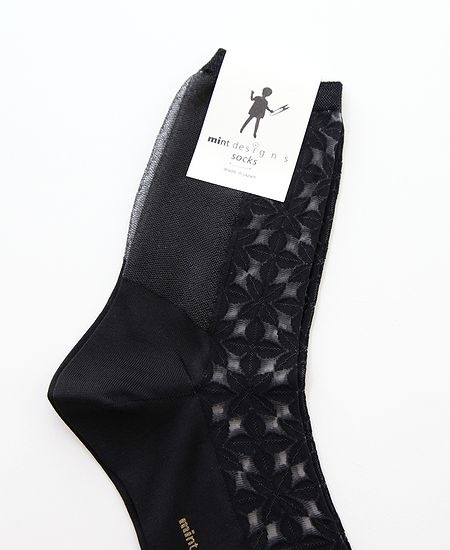 mintdesignsߥȥǥ STAR FLOWER SOCKS