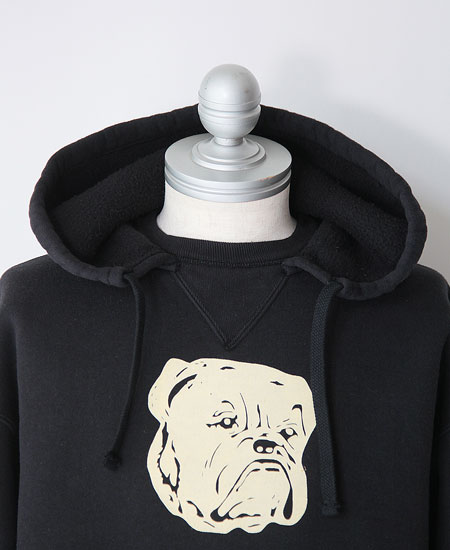 COLIMBO ������ BUZZARD'S ROOST SWEAT PARKA " BULLDOG "(S.BLACK)