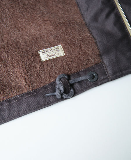 ��������COLIMBO ������  ORIGINAL OBSERVER JACKET " U.S.NAVY REFLECTION PRINTED " - N-1 WW2 MODEL - (FOG BLUE)