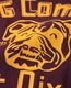 COLIMBO ������ NORWALK TEE SHIRT S/S " FORT DIX BULLDOG " (MAHOGANY)